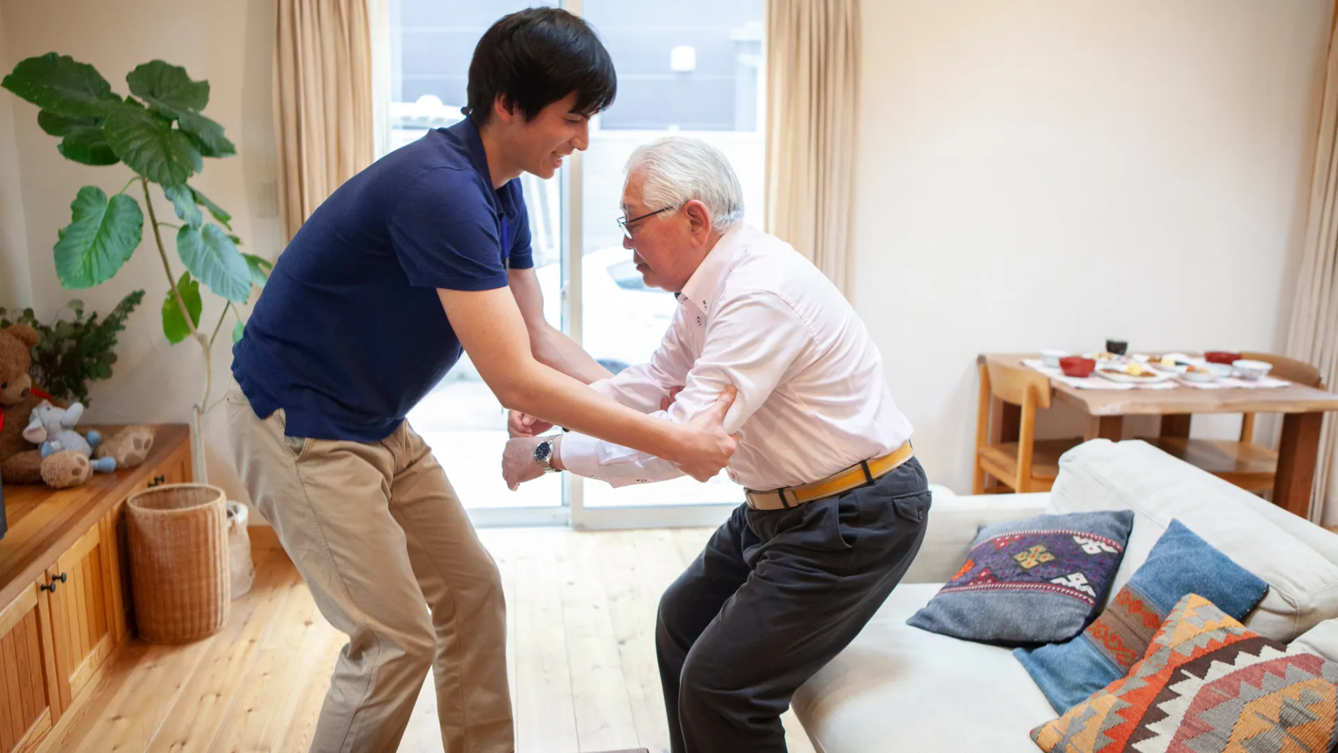 在宅介護ケアについて